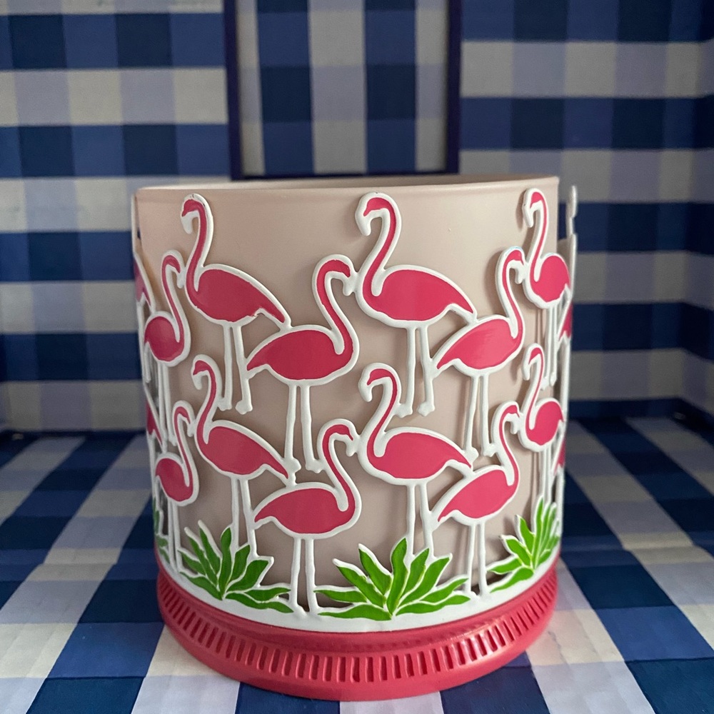 BBW Flamingo Candleholder
